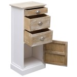 vidaXL Dulap lateral, 38 x 28 x 86 cm, lemn de paulownia vidaXL Dulap lateral, 38 x 28 x 86 cm, lemn de paulownia