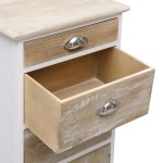 vidaXL Dulap lateral, 38 x 28 x 86 cm, lemn de paulownia vidaXL Dulap lateral, 38 x 28 x 86 cm, lemn de paulownia