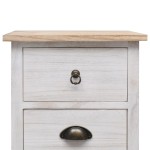 vidaXL Dulap lateral, 35 x 25 x 57 cm, lemn de paulownia vidaXL Dulap lateral, 35 x 25 x 57 cm, lemn de paulownia