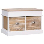 vidaXL Bancă de hol, 70x35x45 cm, lemn de paulownia vidaXL Bancă de hol, 70x35x45 cm, lemn de paulownia