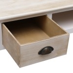 vidaXL Masă consolă, 110 x 45 x 76 cm, lemn vidaXL Masă consolă, 110 x 45 x 76 cm, lemn