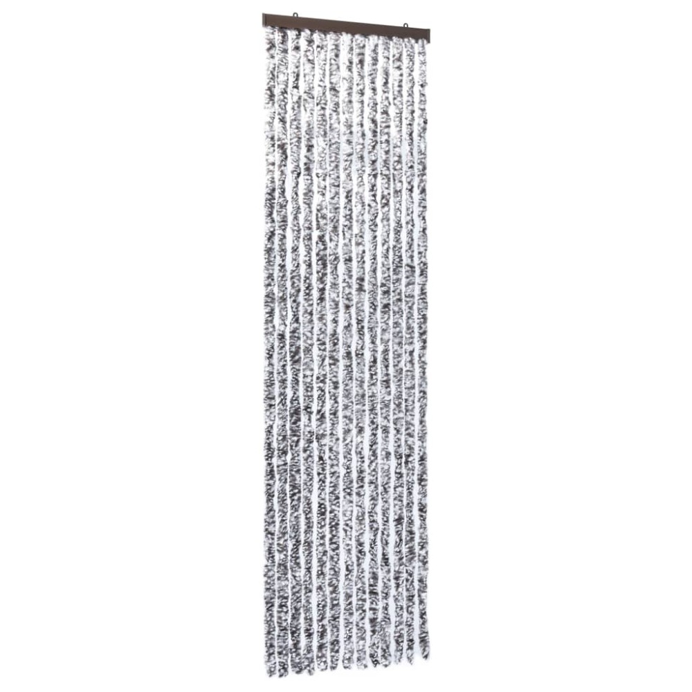 vidaXL Perdea pentru insecte, maro și bej, 56x185 cm, Chenille