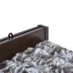 vidaXL Perdea pentru insecte, maro și bej, 56x185 cm, Chenille vidaXL Perdea pentru insecte, maro și bej, 56x185 cm, Chenille