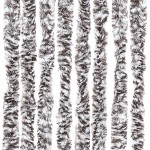 vidaXL Perdea pentru insecte, maro și bej, 90x220 cm, Chenille vidaXL Perdea pentru insecte, maro și bej, 90x220 cm, Chenille