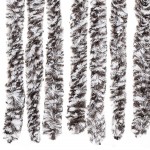 vidaXL Perdea pentru insecte, maro și bej, 100x220 cm, Chenille vidaXL Perdea pentru insecte, maro și bej, 100x220 cm, Chenille
