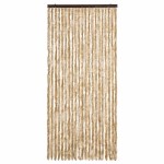 vidaXL Perdea pentru insecte, bej, 90x220 cm, Chenille vidaXL Perdea pentru insecte, bej, 90x220 cm, Chenille