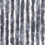vidaXL Perdea pentru insecte, argintiu, 56x185 cm, Chenille vidaXL Perdea pentru insecte, argintiu, 56x185 cm, Chenille