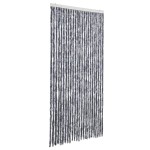 vidaXL Perdea pentru insecte, argintiu, 100x220 cm, Chenille vidaXL Perdea pentru insecte, argintiu, 100x220 cm, Chenille
