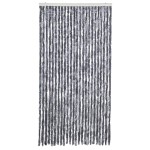 vidaXL Perdea pentru insecte, argintiu, 100x220 cm, Chenille vidaXL Perdea pentru insecte, argintiu, 100x220 cm, Chenille