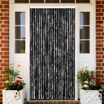 vidaXL Perdea pentru insecte, antracit, 100x220 cm, Chenille vidaXL Perdea pentru insecte, antracit, 100x220 cm, Chenille