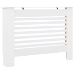 vidaXL Mască pentru calorifer, alb, 112x19x81,5 cm, MDF vidaXL Mască pentru calorifer, alb, 112x19x81,5 cm, MDF