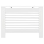 vidaXL Mască pentru calorifer, alb, 112x19x81,5 cm, MDF vidaXL Mască pentru calorifer, alb, 112x19x81,5 cm, MDF