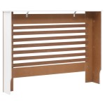 vidaXL Mască pentru calorifer, alb, 112x19x81,5 cm, MDF vidaXL Mască pentru calorifer, alb, 112x19x81,5 cm, MDF