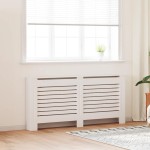 vidaXL Mască pentru calorifer, MDF, 172x19x81,5 cm, alb vidaXL Mască pentru calorifer, MDF, 172x19x81,5 cm, alb