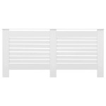 vidaXL Mască pentru calorifer, MDF, 172x19x81,5 cm, alb vidaXL Mască pentru calorifer, MDF, 172x19x81,5 cm, alb