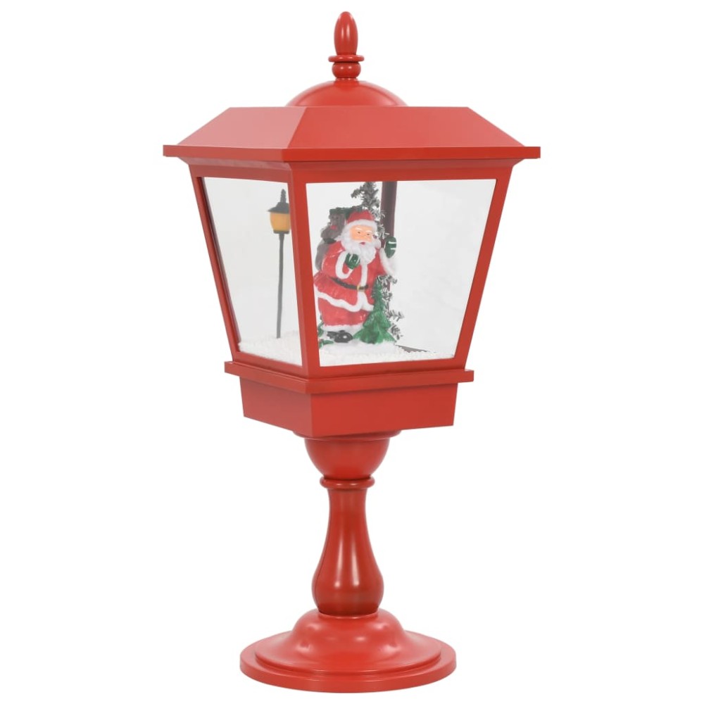 vidaXL Lampă cu moș Crăciun cu piedestal, LED, 64 cm