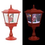 vidaXL Lampă cu moș Crăciun cu piedestal, LED, 64 cm vidaXL Lampă cu moș Crăciun cu piedestal, LED, 64 cm