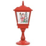 vidaXL Lampă cu moș Crăciun cu piedestal, LED, 64 cm vidaXL Lampă cu moș Crăciun cu piedestal, LED, 64 cm