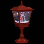 vidaXL Lampă cu moș Crăciun cu piedestal, LED, 64 cm vidaXL Lampă cu moș Crăciun cu piedestal, LED, 64 cm
