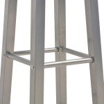 vidaXL Scaune de bar, 2 buc., antracit, MDF vidaXL Scaune de bar, 2 buc., antracit, MDF