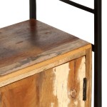 vidaXL Bibliotecă cu 4 niveluri, 124 x 30 x 180 cm lemn masiv reciclat vidaXL Bibliotecă cu 4 niveluri, 124 x 30 x 180 cm lemn masiv reciclat