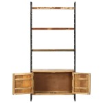 vidaXL Bibliotecă cu 4 niveluri, 80 x 30 x 180 cm, lemn masiv reciclat vidaXL Bibliotecă cu 4 niveluri, 80 x 30 x 180 cm, lemn masiv reciclat