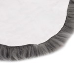 vidaXL Covor din piele de oaie, gri deschis, 60 x 90 cm vidaXL Covor din piele de oaie, gri deschis, 60 x 90 cm
