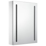 vidaXL Dulap de baie cu oglindă și LED-uri, 50 x 13 x 70 cm vidaXL Dulap de baie cu oglindă și LED-uri, 50 x 13 x 70 cm
