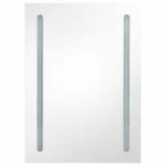 vidaXL Dulap de baie cu oglindă și LED-uri, 50 x 13 x 70 cm vidaXL Dulap de baie cu oglindă și LED-uri, 50 x 13 x 70 cm