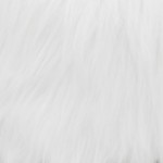 vidaXL Taburet, alb, lemn masiv de tec