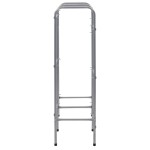 vidaXL Raft de depozitare pentru 6 lăzi, argintiu, 96x33x116 cm, oțel vidaXL Raft de depozitare pentru 6 lăzi, argintiu, 96x33x116 cm, oțel