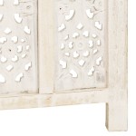 vidaXL Paravan cameră sculptat manual 5 panouri alb 200x165 cm mango vidaXL Paravan cameră sculptat manual 5 panouri alb 200x165 cm mango