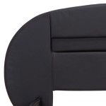 vidaXL Cadru de pat cu LED, negru, 90 x 200 cm, piele artificială vidaXL Cadru de pat cu LED, negru, 90 x 200 cm, piele artificială