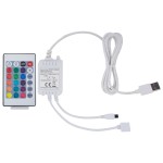 vidaXL Cadru de pat cu LED, gri, 180 x 200 cm, piele artificială