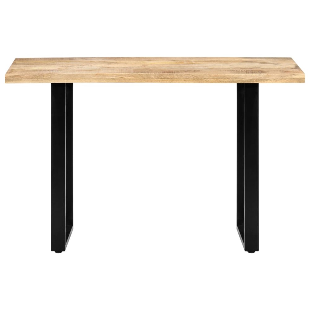 vidaXL Masă de bucătărie, 120 x 60 x 76 cm, lemn masiv de mango