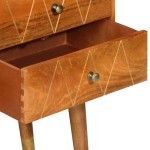 vidaXL Dulap, 85 x 40 x 70 cm, lemn masiv de mango