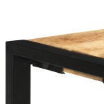 vidaXL Masă consolă, 110 x 35 x 76 cm, lemn masiv de mango