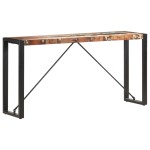 vidaXL Masă consolă, 150 x 35 x 76 cm, lemn masiv reciclat vidaXL Masă consolă, 150 x 35 x 76 cm, lemn masiv reciclat