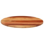 vidaXL Blat de masă rotund, 40 cm, 15-16 mm, lemn masiv de acacia