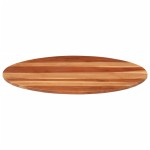 vidaXL Blat de masă rotund, 80 cm, 15-16 mm, lemn masiv de acacia