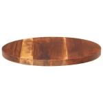 vidaXL Blat de masă rotund, 40 cm, 25-27 mm, lemn masiv acacia vidaXL Blat de masă rotund, 40 cm, 25-27 mm, lemn masiv acacia
