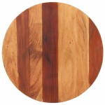 vidaXL Blat de masă rotund, 60 cm, 25-27 mm, lemn masiv acacia vidaXL Blat de masă rotund, 60 cm, 25-27 mm, lemn masiv acacia