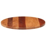 vidaXL Blat de masă rotund, 60 cm, 25-27 mm, lemn masiv acacia vidaXL Blat de masă rotund, 60 cm, 25-27 mm, lemn masiv acacia