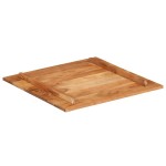 vidaXL Blat de masă, 60x60 cm, 15-16 mm, lemn masiv de acacia