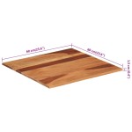 vidaXL Blat de masă, 60x60 cm, 15-16 mm, lemn masiv de acacia