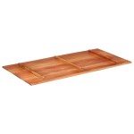 vidaXL Blat de masă, 60x120 cm, 15-16 mm, lemn masiv de acacia
