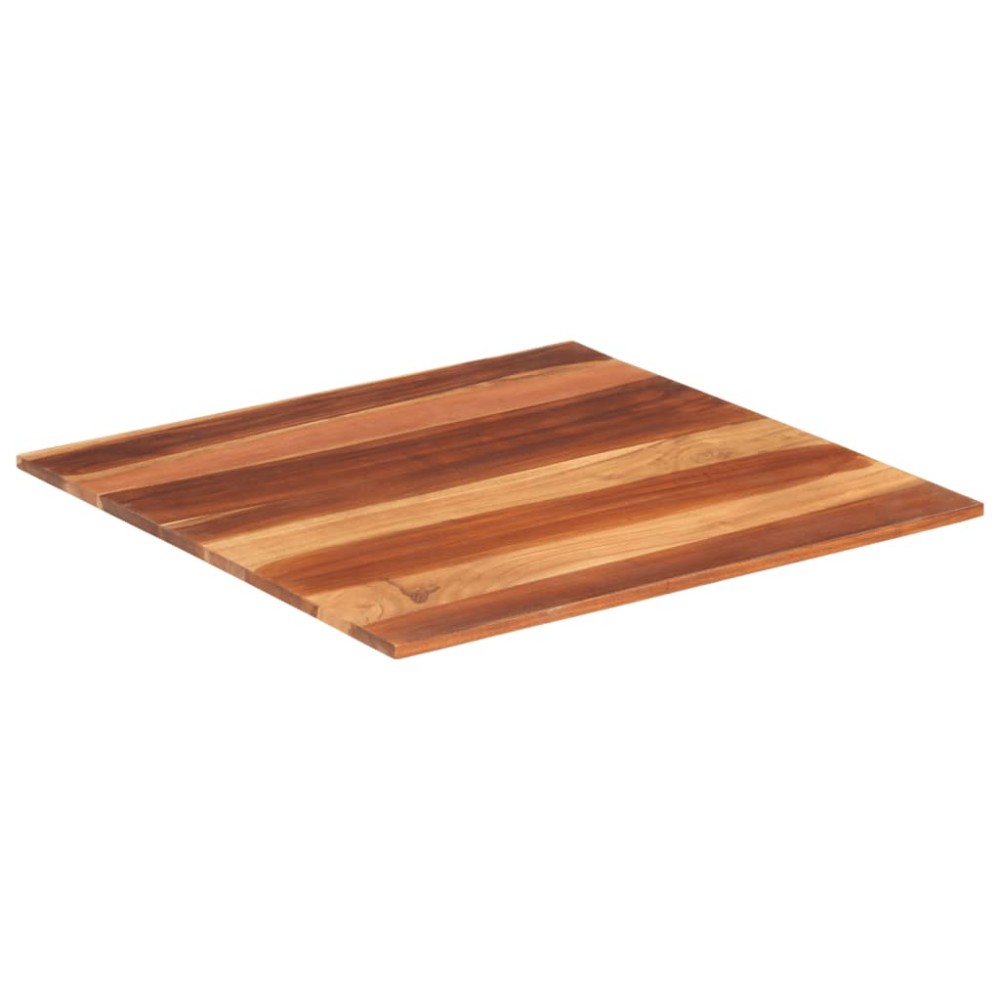 vidaXL Blat de masă, 70x70 cm, 15-16 mm, lemn masiv de acacia