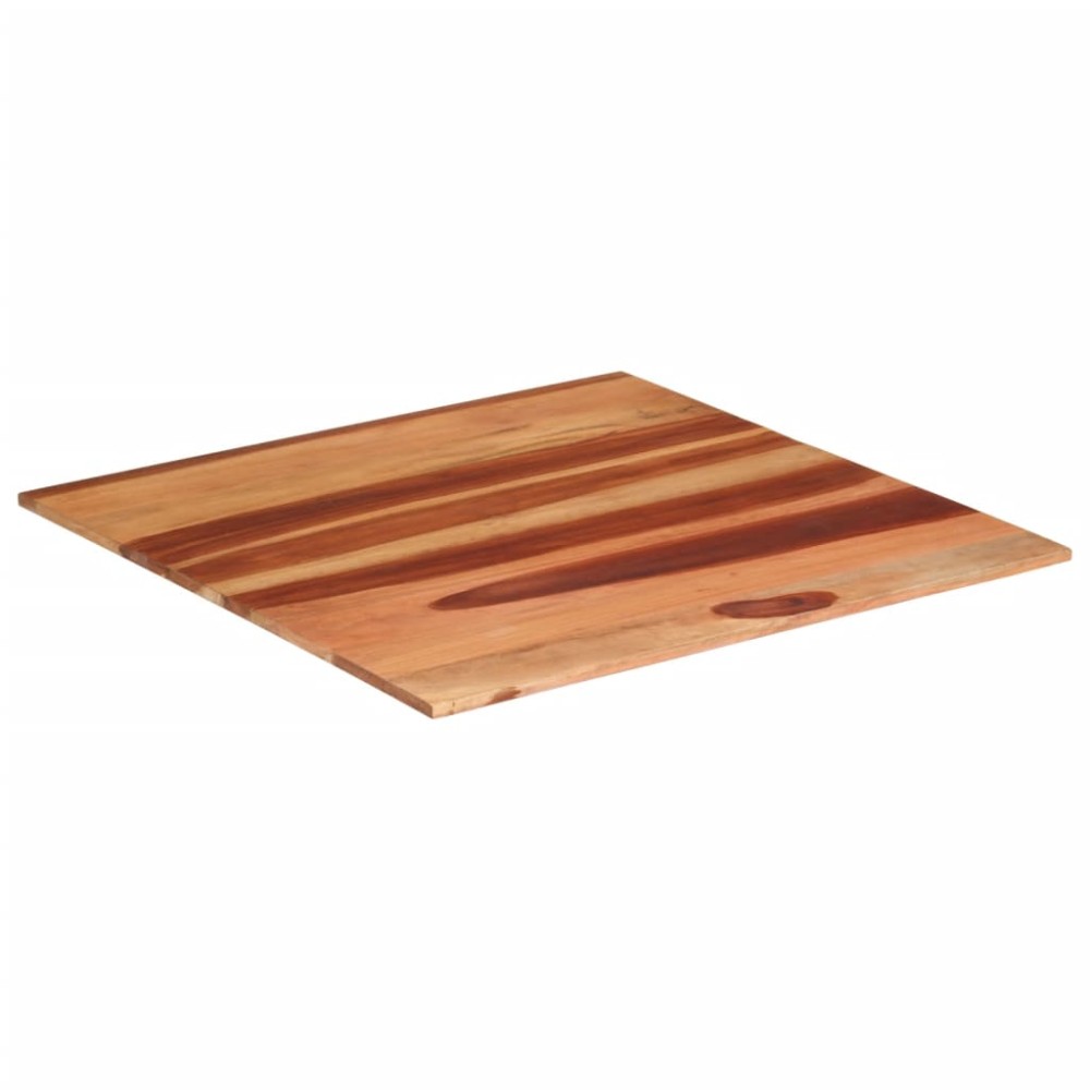 vidaXL Blat de masă, 80x80 cm, 15-16 mm, lemn masiv de acacia