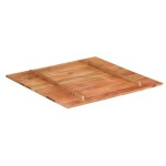 vidaXL Blat de masă, 80x80 cm, 15-16 mm, lemn masiv de acacia vidaXL Blat de masă, 80x80 cm, 15-16 mm, lemn masiv de acacia