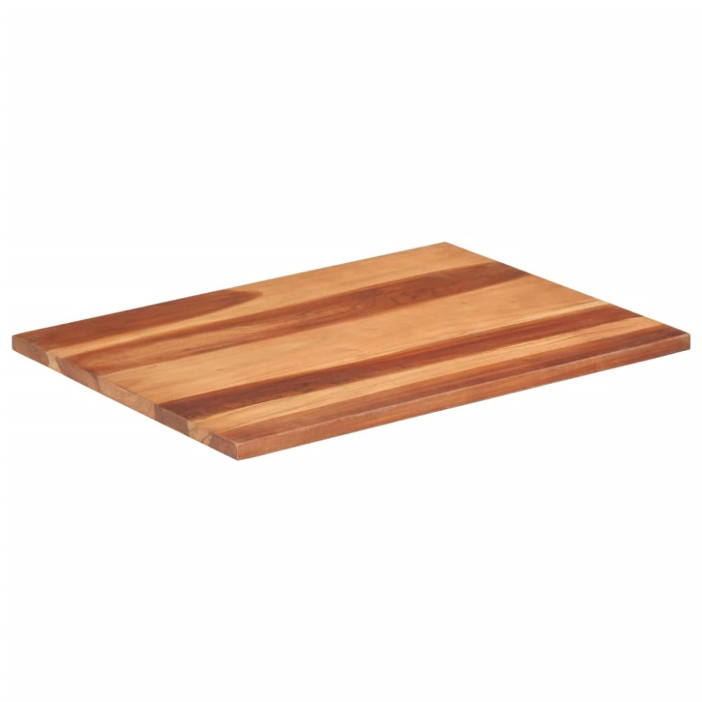 vidaXL Blat de masă, 60x80 cm, 25-27 mm, lemn masiv acacia